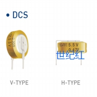 韩国高奇普KORCHIP超级电容DCS5R5224H 5.5V-0.22F  11.5*5.5*10